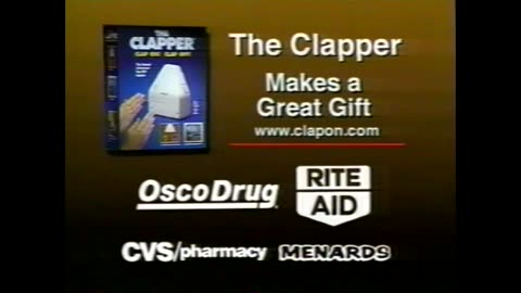 December 5, 2003 - Clap On, Clap Off, The Clapper is a Great Holiday Gift