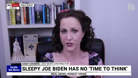 Daisy Cousens: 'Quite distressing' to watch Joe Biden's 'cognitive decline'