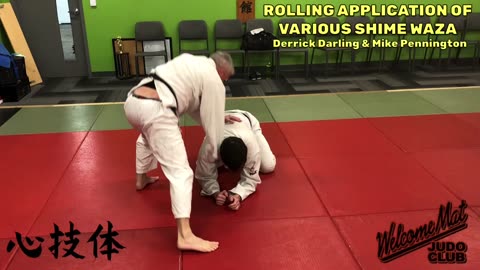 Rolling Application of Various Shime Waza