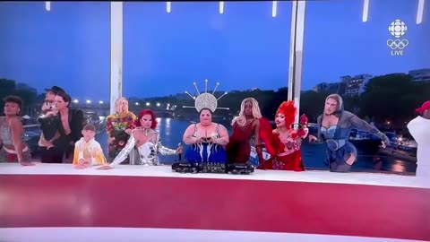 Opening ceremony of 2024 Paris Olympics showcases reenactment of The Last Supper by Drag Queens