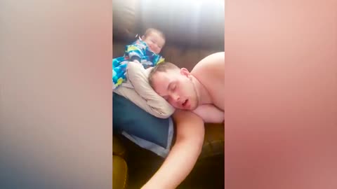 what happens when baby play with daddy