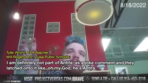 Tyler Wrynn, a far-left teacher who resigned in disgrace from...