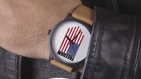 Patterned Watches Perfect for Trump's Supporters