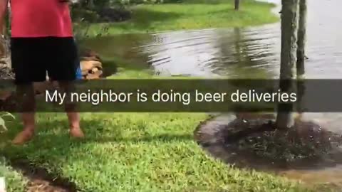 Beer Delivery for Hurricane Harvey