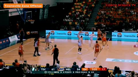 Townsville Fire Zone Offense WNBL
