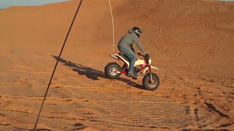 Waynoka Sand dunes " BIG WHEEL JUMP"