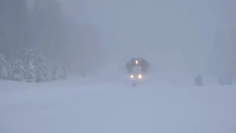 Power of Engine Snow Plow