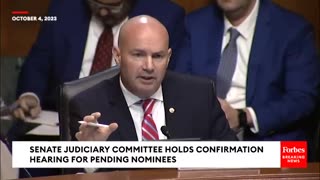 Mike Lee Grills Judicial Nominee Over His Beliefs On DEI