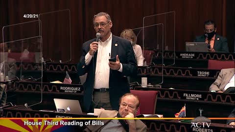 Rep. Mark Finchem Explains Vote On SB1485