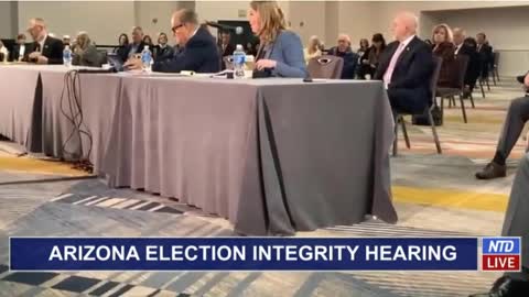Jenna Ellis Intro to Arizona Election Integrity Hearing