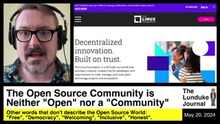 The Open Source Community is Neither "Open" nor a "Community"