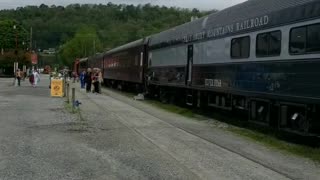 ALL ABOARD The Train ride, koozie cup even that stud man walk! GREAT SMOKY MOUNTAINS RAILROAD