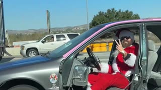 Santa Drives A Beater