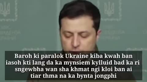 khot bad keypad u President ka Ukraine ia ki nong Ukraine ba sah sha bar ka Ri ba kin wan phai .