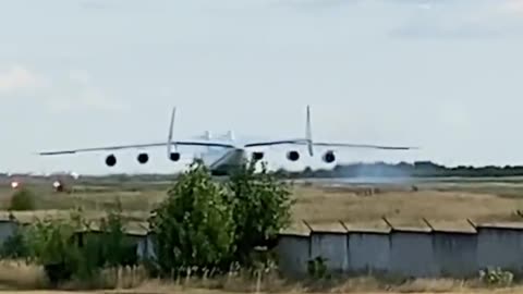 Last video of Antonov 225 landing captured by Fly Rosta!!!