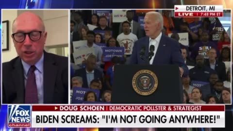 Biden thinks yelling and screaming is going to work