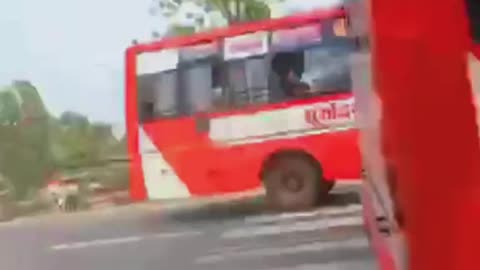 Nepali driver driving dangerous on road