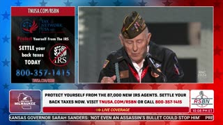 WATCH: Sergeant William Pekrul at 2024 RNC in Milwaukee, WI - 7/17/2024