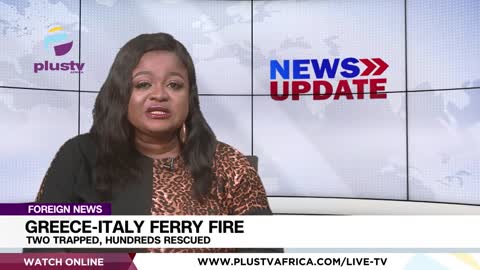 Greece-Italy Ferry Fire: Two Trapped, Hundreds Rescued | FOREIGN