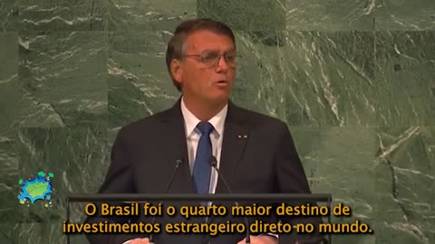 Discurso de Bolsonaro na abertura da 77ª Assembleia-Geral da ONU