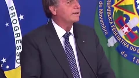 Brazilian President Has EPIC Response When Asked About Vax Passports