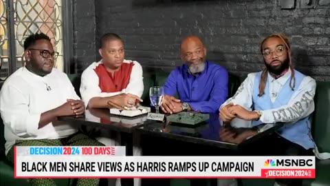 MSNBC Focus Group With Black Voters on Kamala Harris Doesn’t Go as Planned