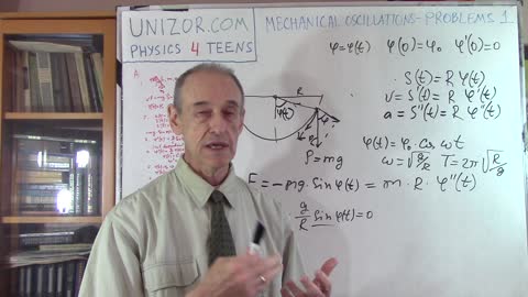 Problems 1: UNIZOR.COM - Physics4Teens - Waves - Mechanical Oscillations