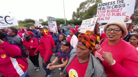 Saftu Marched from Hanover Street in District 6 Over Rising Costs