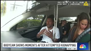 KIDNAPPING..Aftermath of attempted kidnapping in Miami Beach CVS caught on camera