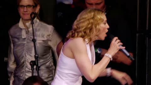Madonna Ray Of Light Live Aid 2005 remastered 4k