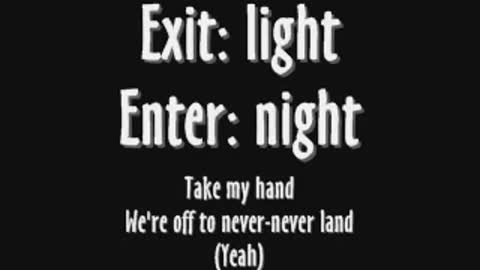 Metallica - Enter Sandman lyrics