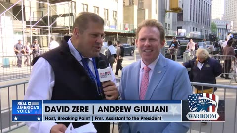 David Zere And Andrew Giuliani Give Updates On Trump Trial Live From NYC