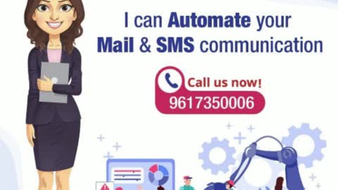 The Miss CRM tool from Sixth Sense makes easy to automate your mail and SMS