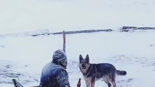 Roasting Weenies in a Wyoming Winter