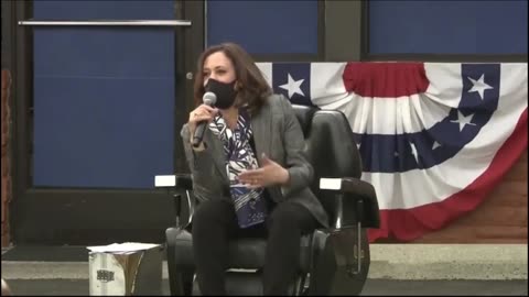 Clown-Commie Kamala Harris explains basic Communism