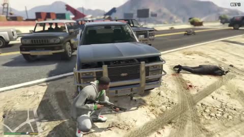 GTA5 How Franklin defeated his enemies keels. @CRAZYGAMERXOFFICIAL