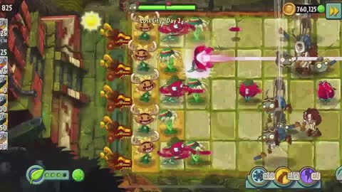 Plants vs Zombies 2 Lost City - Day 2
