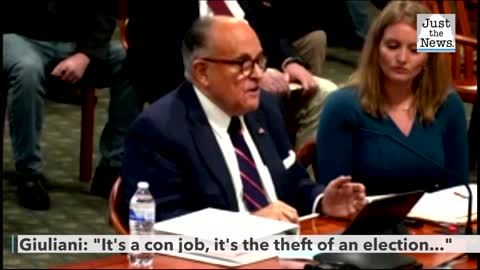‘They stole an election:’ Giuliani makes Trump ballot fraud case to Michigan legislature