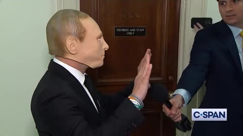 ABSURD: Radical Democrat Congressman Wears Putin Mask To Biden Impeachment Hearing