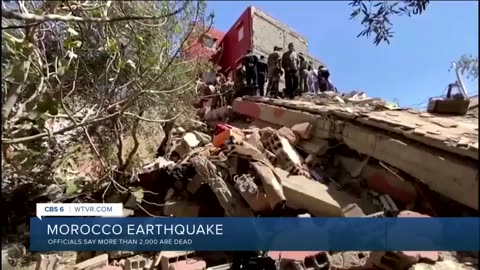 Powerful quake in Morocco kills more than 2,000 people and damages historic buildings in Marrakech