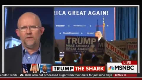 Rick Wilson on MSNBC: Someone's Gonna Have To Put a Bullet in Trump 👀