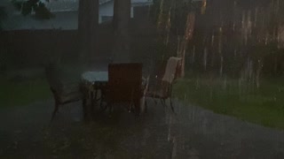 Rain fall in south British Columbia