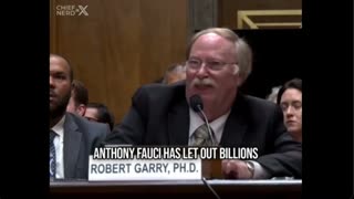 Researchers Paid by Fauci to Commit Scientific Fraud – Sen. Johnson, Richard Ebright & Robert Garry