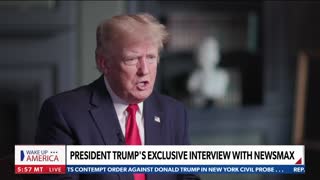 President Trump on Newsmax: Sham J6 Testimony is "Absolutely Crazy"