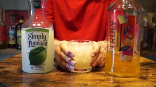 Truly Pineapple Mango Vodka & Simply Limeade