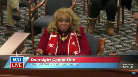 Dr Linda Tarver: Open the Boxes. Michigan Election Fraud Hearing Dec. 2020