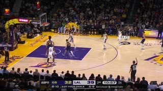 NBA - Klay's got 17 just early in the 2Q 🔥🔥 GSW-LAL