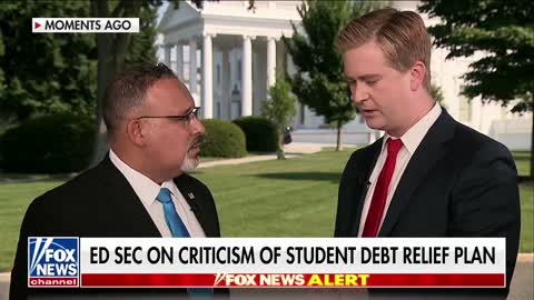 Miguel Cardona addresses legality of Biden's student loan handout program