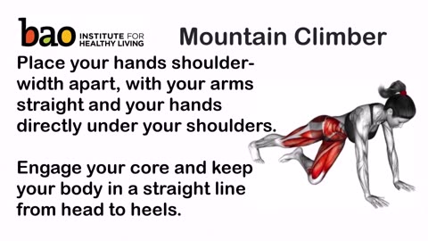 exercise Mountain Climber