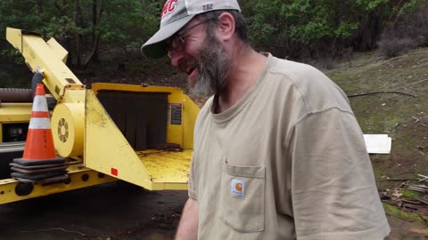 Chipper on the Off-Grid Homestead